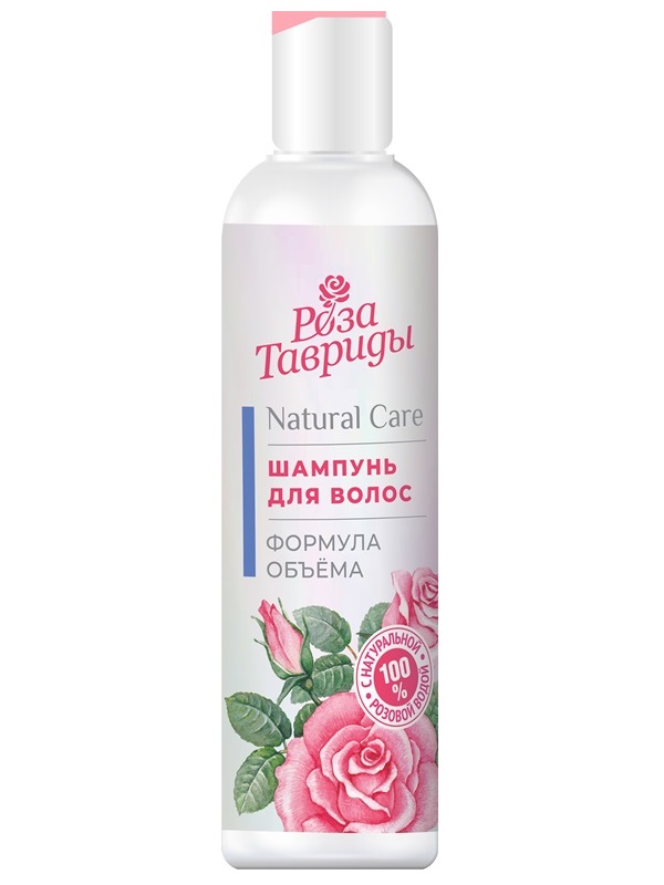 Шампунь для волос с натуральной розовой водой «Роза Тавриды» - Формула объема